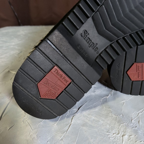 Simple Original Clog Women's Size 7 Slip On Shoes Black 9533 Boho Bohemian Indie - Picture 7 of 8